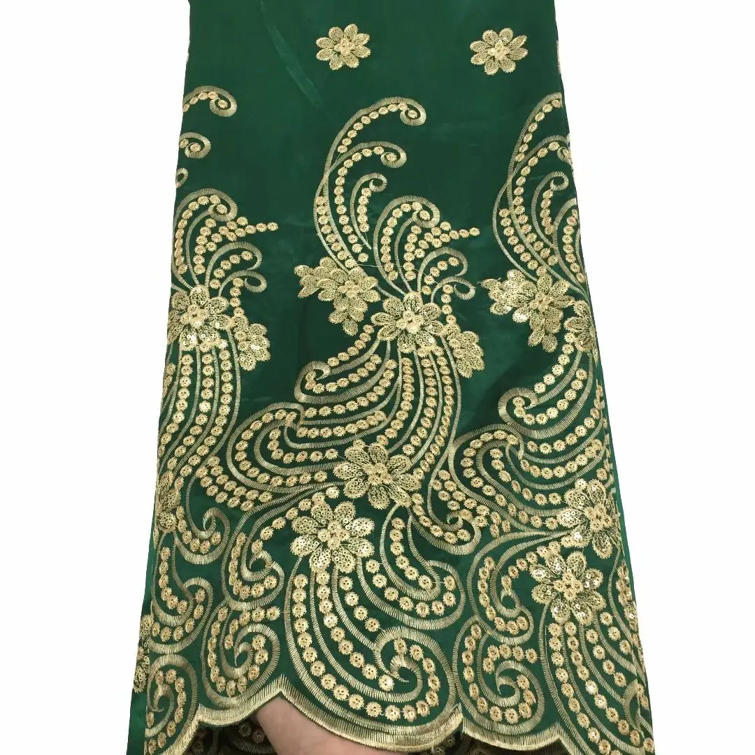 Nigerian George Lace Fabric 2023 High Quality African Lace Fabric George Wrapper Ladies Dress Material