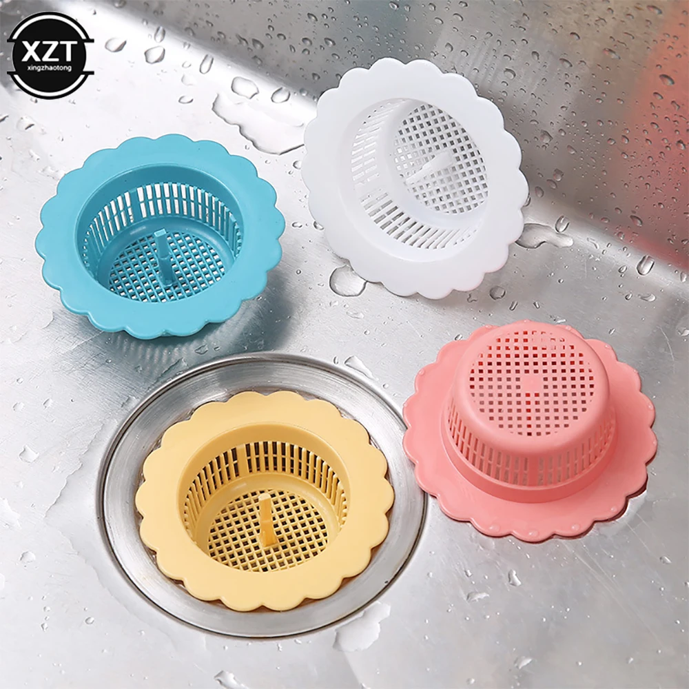 Kitchen Sink Filter Silicone Anti Clogging Floor Drain Bathroom Drain Garbage Collector Modern Modern Kitchen Tools