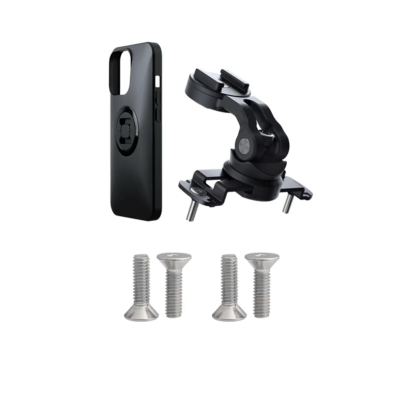 Uchwyt na zbiornik oleju hamulcowego do motocykla, wspornik do zbiornika rozprężnego skutera, do obudowy na telefon iPhone 13 14 15 16 17 18 Pro Max, uchwyt na telefon, pokrowiec. — zdjęcie produktu 2