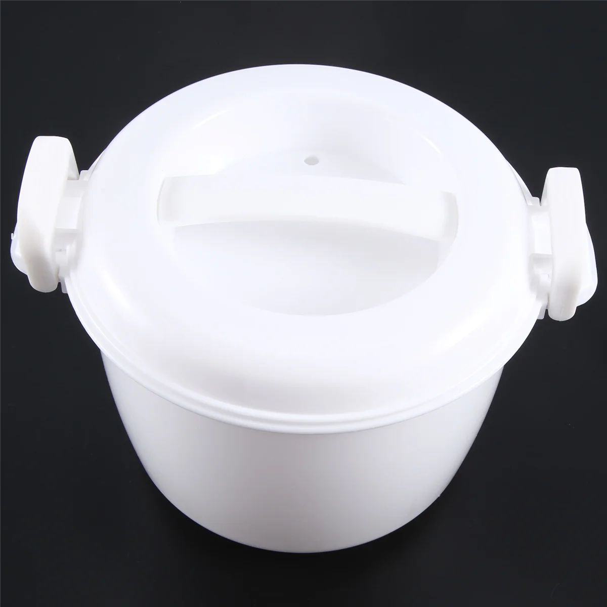Qualitative Microwave Rice Cooker Multifunction Small Lunch Container Microwave Cooker Cookware for Microwave Oven 17.5x21x14cm