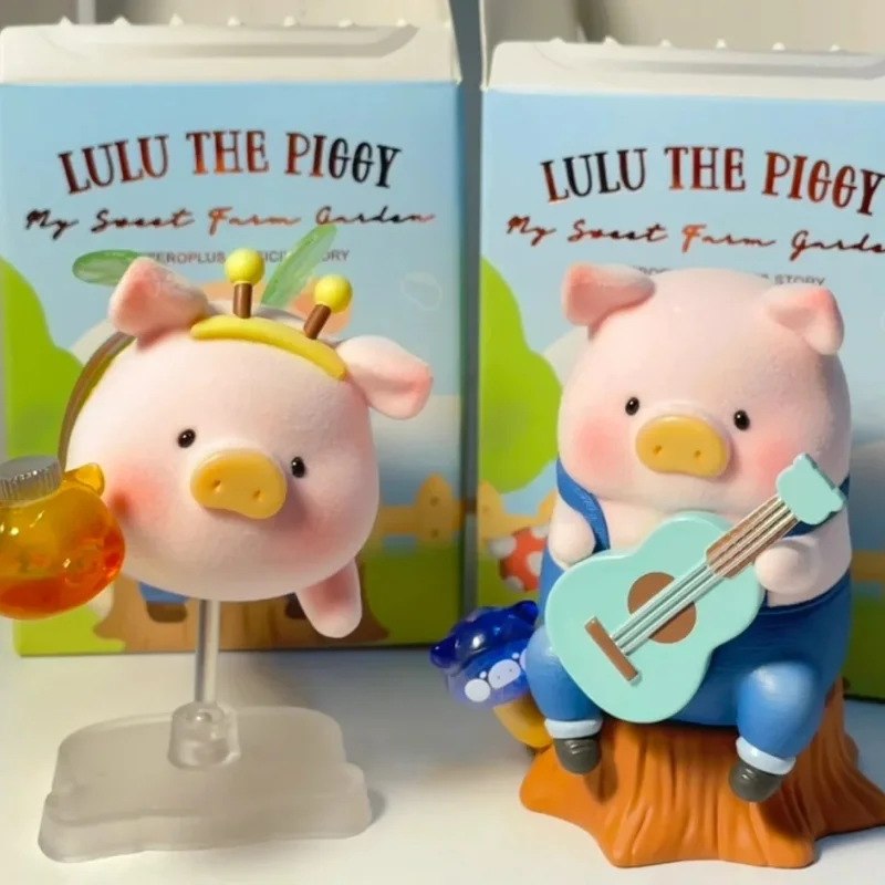 

Подлинная серия Lulu The Piggy My Sweet Farm, слепая коробка Kawaii, фигурка свиньи, настольная коллекционная игрушка, загадочная коробка, подарок на день рождения