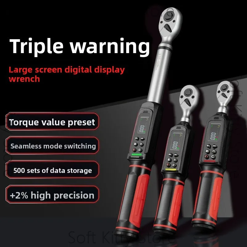 Electronic Digital Torque Wrench High Precision Torque Wrench Industrial Grade Motorcycle Spark Plug Kg Wrench