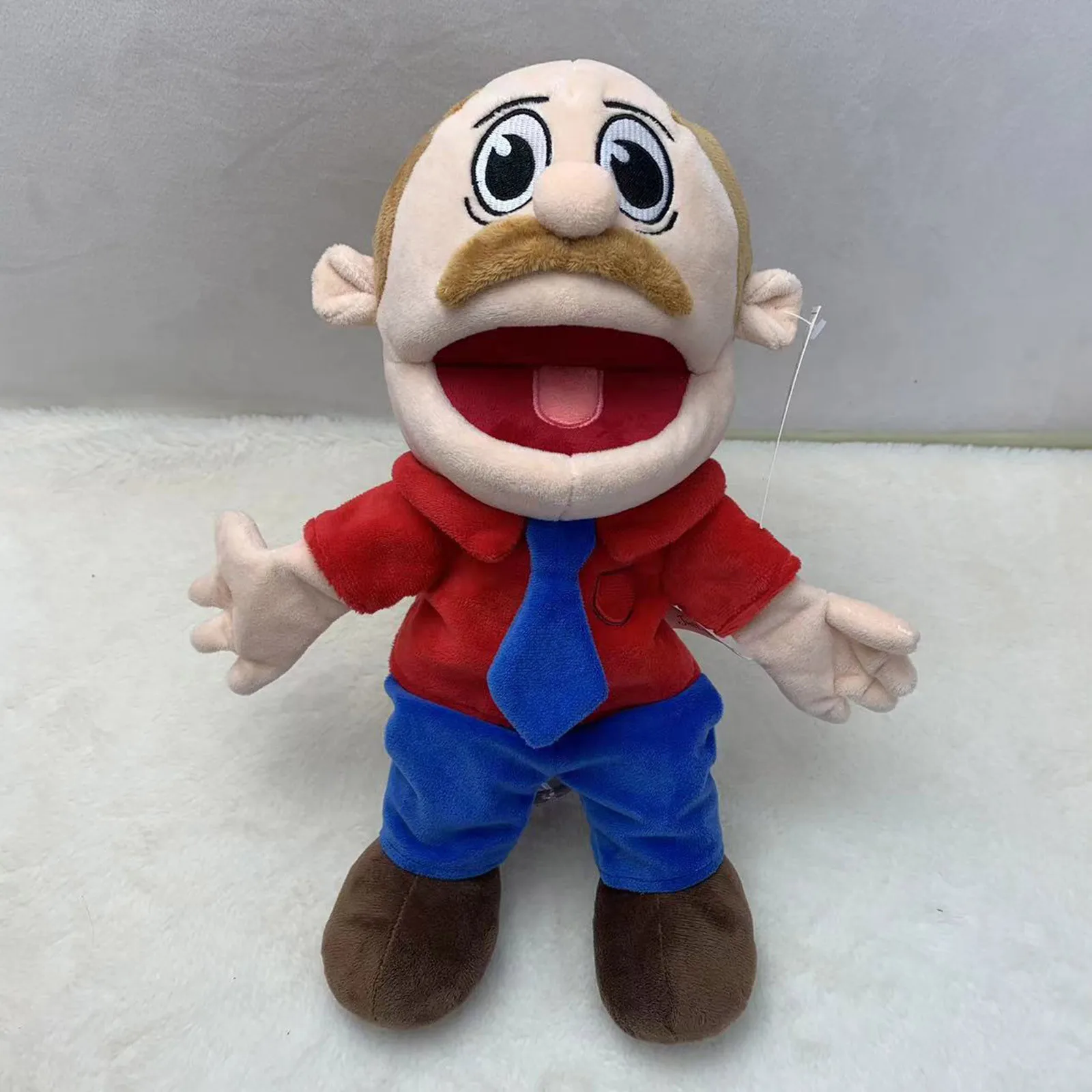 Marionnette à doigts et à main en peluche pour enfants, activité populaire, garçon, fille, jouer à l'heure du coucher, accessoires d'histoire, jouets en famille, beurre mignon