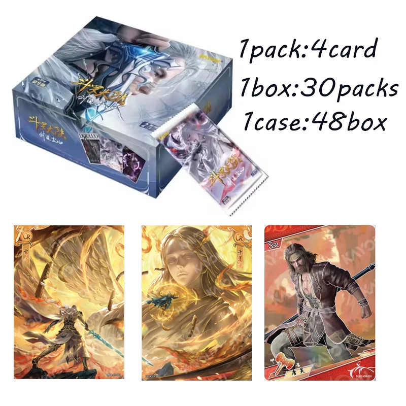 KAYOU Wholesale Genuine Soul Land Deluxe Wave 10 Full Box Anime Rare Collectible Trading Booster Cards Gift