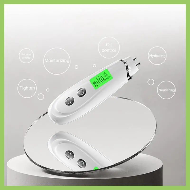 A56T-New Skin Detector, Portable Easy Operate Facial Tester Detector Skin Oil Content Analyzer For Beauty Salon Spa Home