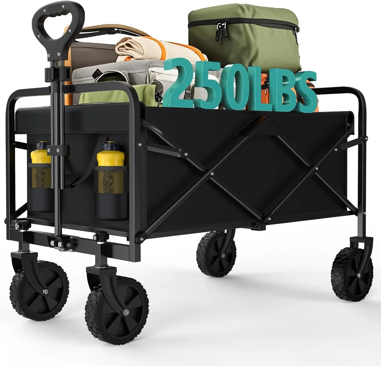 Heavy‑Duty Janitorial Cleaning Cart Utility Service Trolley Sturdy Metal Frame Large Storage Capacity Wear‑Resistant Universal Wheels Multi‑Functional Housekeeping Trolley for Hotel Restaurant Office Commercial Building Cleaning Waste Supplies Transport
