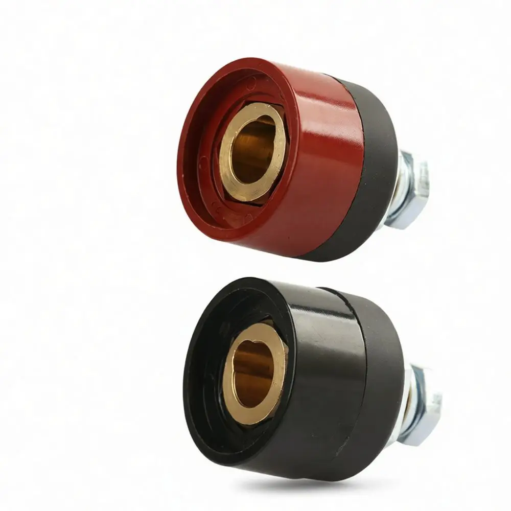 Universal European Welding Cable Adapter Plug Socket 10 25 35 50 50 70 For Industrial Welder Maintenance Components