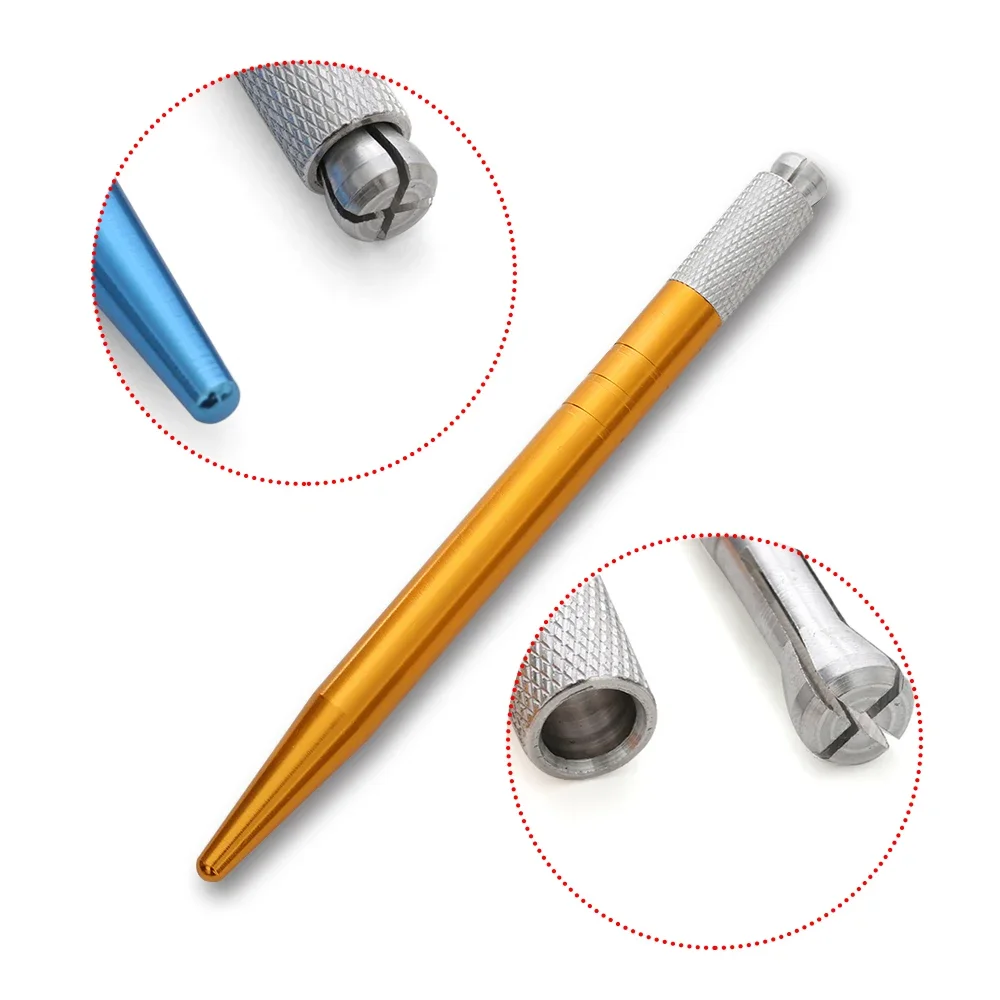 1pcs Microblading Pen Tattoo Machine Eyebrow Permanent Makeup Eyebrow Manual Pen Handle Eyelash Mini Manual Pen Maquiagem Tool