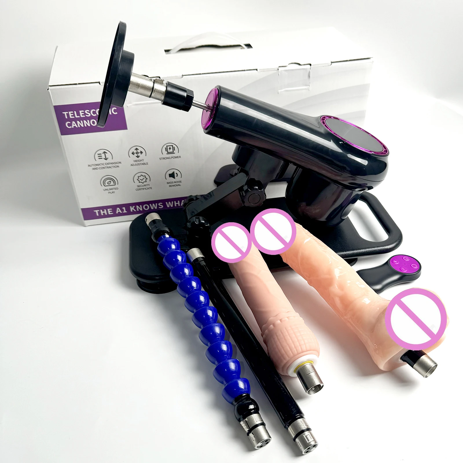 Automatic Sex Machine Sex Toy Vagina Anal Thrusting Dildo Vibrator for Men Women Masturbator Love Machine Device Gun Adult Goods - view 6