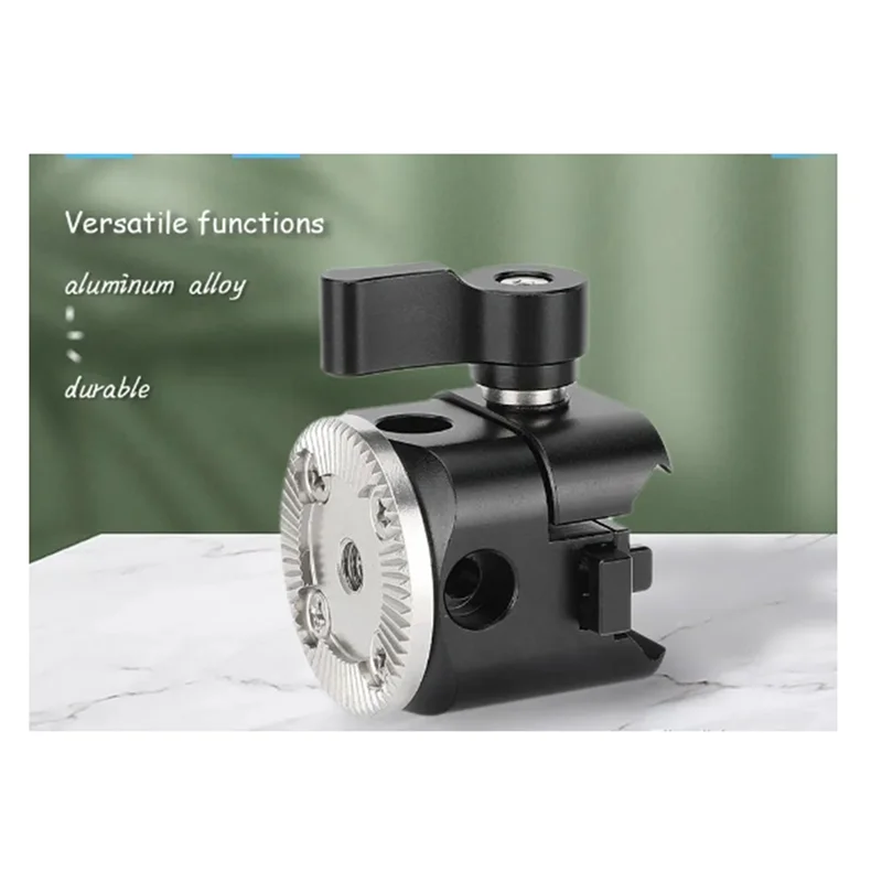 كفاءة لمشبك الناتو إلى محول ARRI Rosette لـ DJI RS 2 ، RSC 2 ، RS 3 & RS 3 Pro ملحقات كاميرا مثبت أفقي