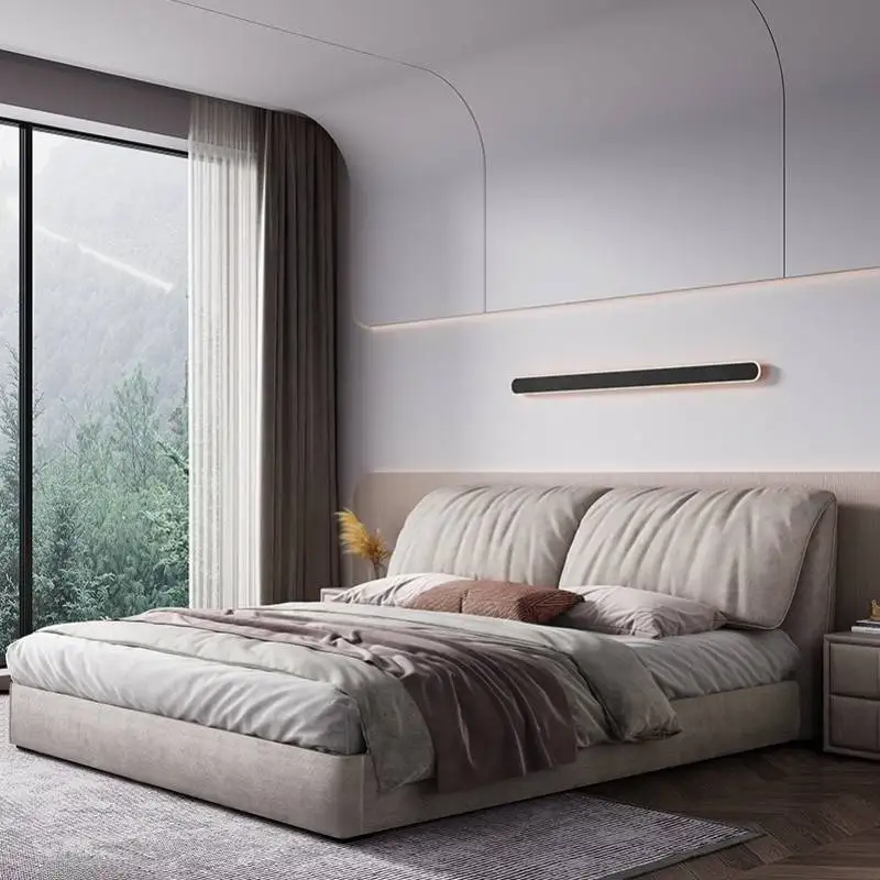

Drawers Headboard Bed Frame Simple Platform Wood Drawers Storage Double Bed Frame Queen Size Modern Cama De Casal Home Furniture