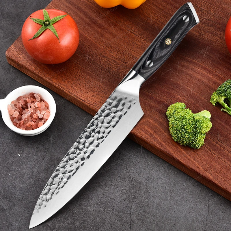 Butcher's Sharp Boning Knife Stainless Steel Kitchen Meat Cleaver Household Chef Knife for Slicing Vegetables and Fruits