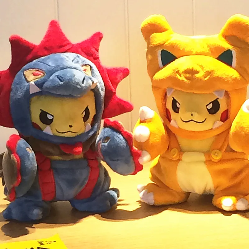 البوكيمون بلوشي دمية كوس Eevee بيكاتشو تأثيري ألعاب من القطيفة بيكاتشو Peluche Garchomp Tyranitar Lucario Rayquaza محشوة ألعاب حيوانات #5
