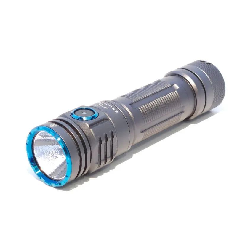 Imagem -02 - Skilhunt-lanterna Recarregável Edc Led 3000 Lumens Alimentado por 21700 Bateria Legal Neutro Branco Alto Cri M300 v2