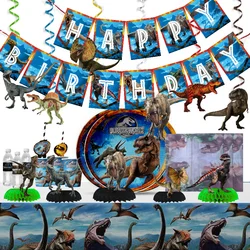 Disney Jurassic dinosaurs Theme  surprise Party Decoration  Balloon Plate  Banner Backdrop Cake Supplies Banner APRIL FOOL'S DAY