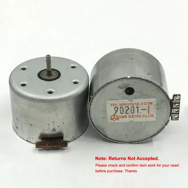1PC Micro SANKO EG-530YD-2BH Motor DC 12V 2000-4000RPM CCW Motor Capstan Tape Deck Audio Recorder Motor Gramophones