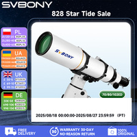 Svbony SV503 Astro telescope 70/80/102ED Extra Low Dispersion Achromatic Refractor OTA  For Exceptional Viewing Astrophotography