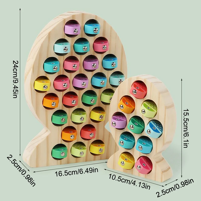 لعبة صيد خشبية للأطفال التعليم المبكر الأبجدية لعبة تفاعلية معرفية رقمية هدية