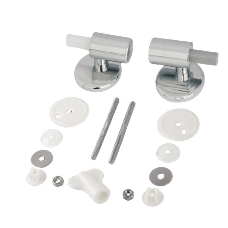 

652F Soft Drop Toilet Lid Hinges Toilet Soft Close Hinges Set Toilet Seats Hinges Toilet Part for Quiet Bathroom Experience