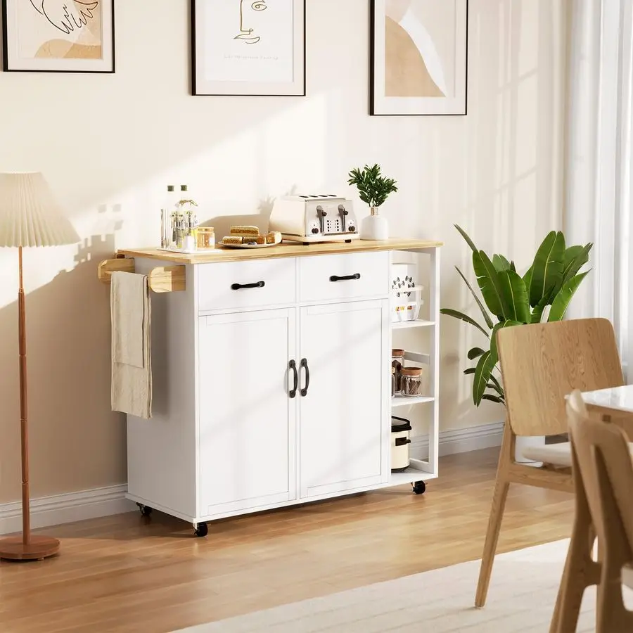 Kitchen Island Cart…