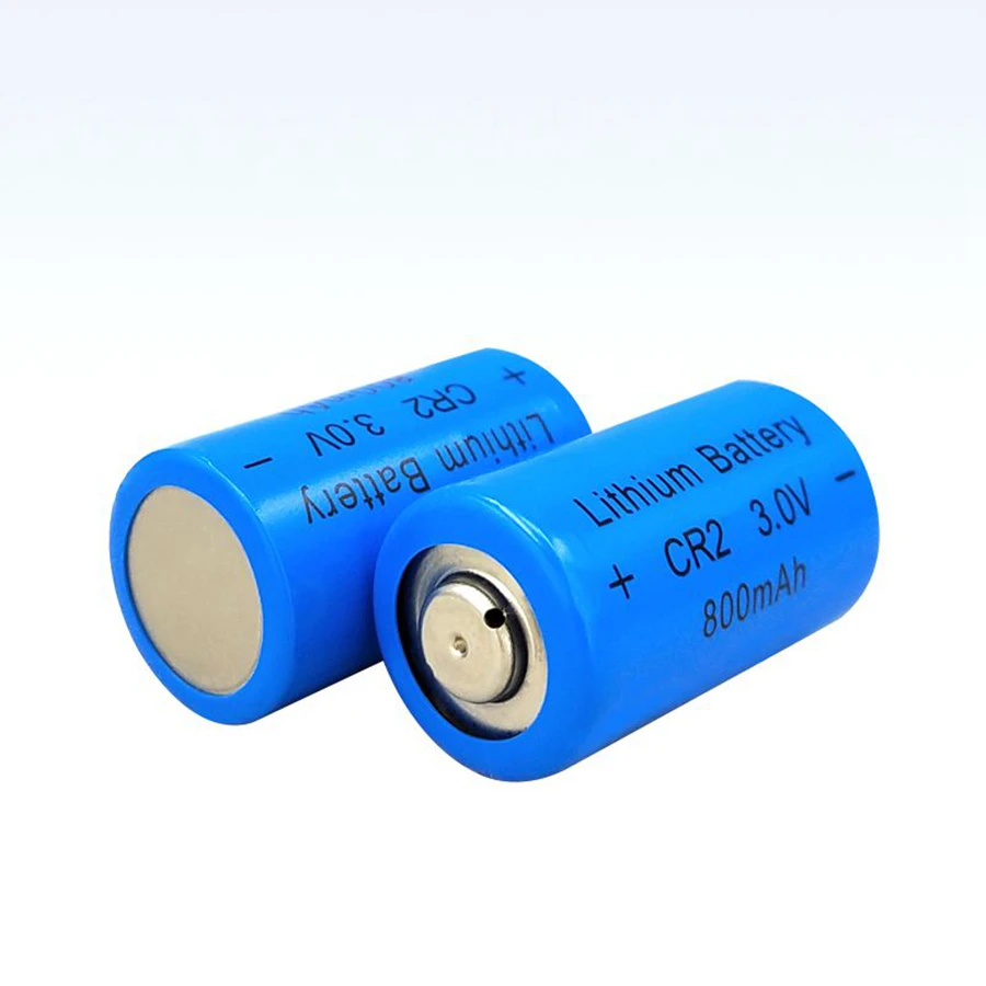 2 sztuk/partia CR2 3V 800mAh dalmierz z aparatem jednorazowy akumulator litowy