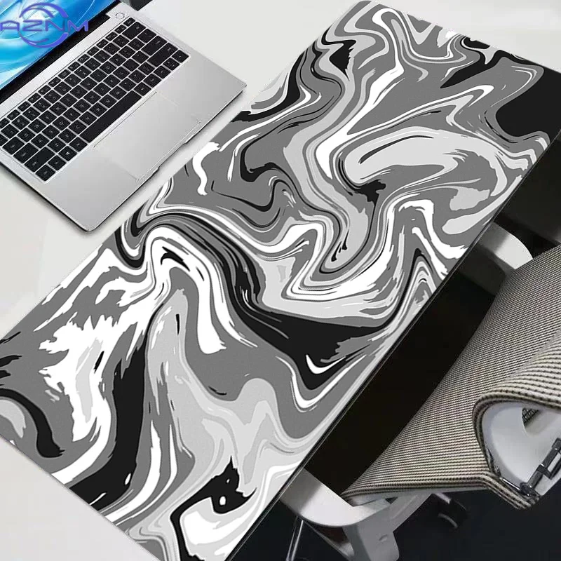 Mouse pad formation fluid flow Computer Speed type carpet mat for e-sports players Laptop Keyboard Mousepad Office Desk Mat rug