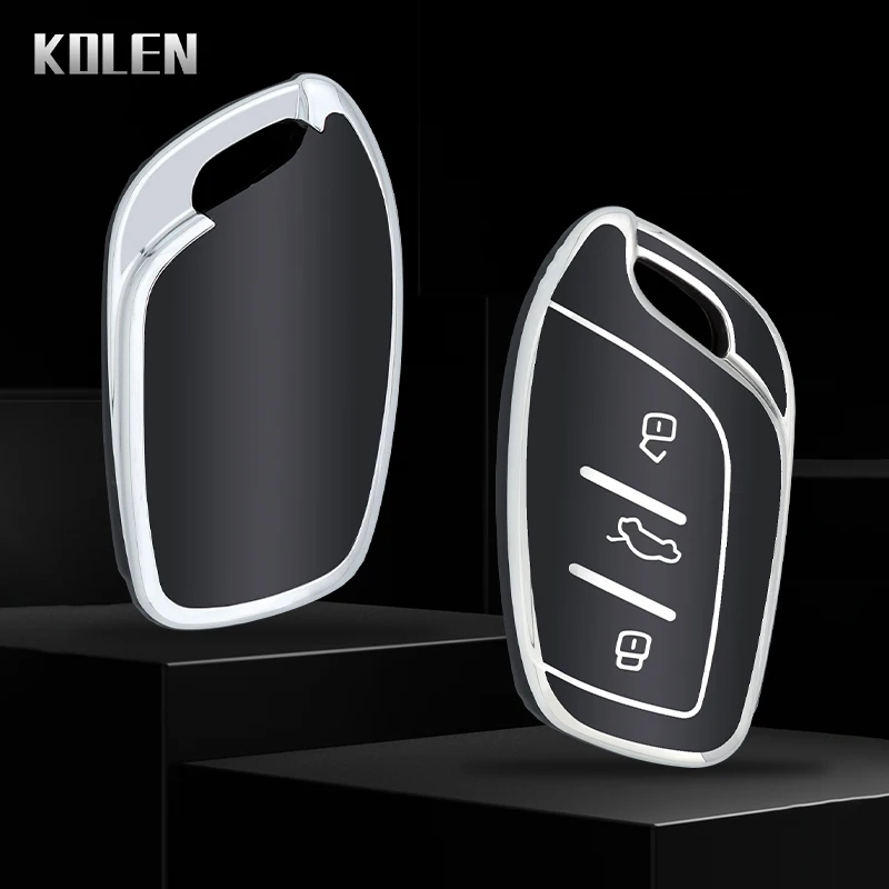 New TPU Remote Key Cover Shell Case For MG HS GT ZS EV ZX MG5 MG6 Roewe RX3 RX5 RX8 ERX5 I6 I5 Protected Fob Accessories Bag