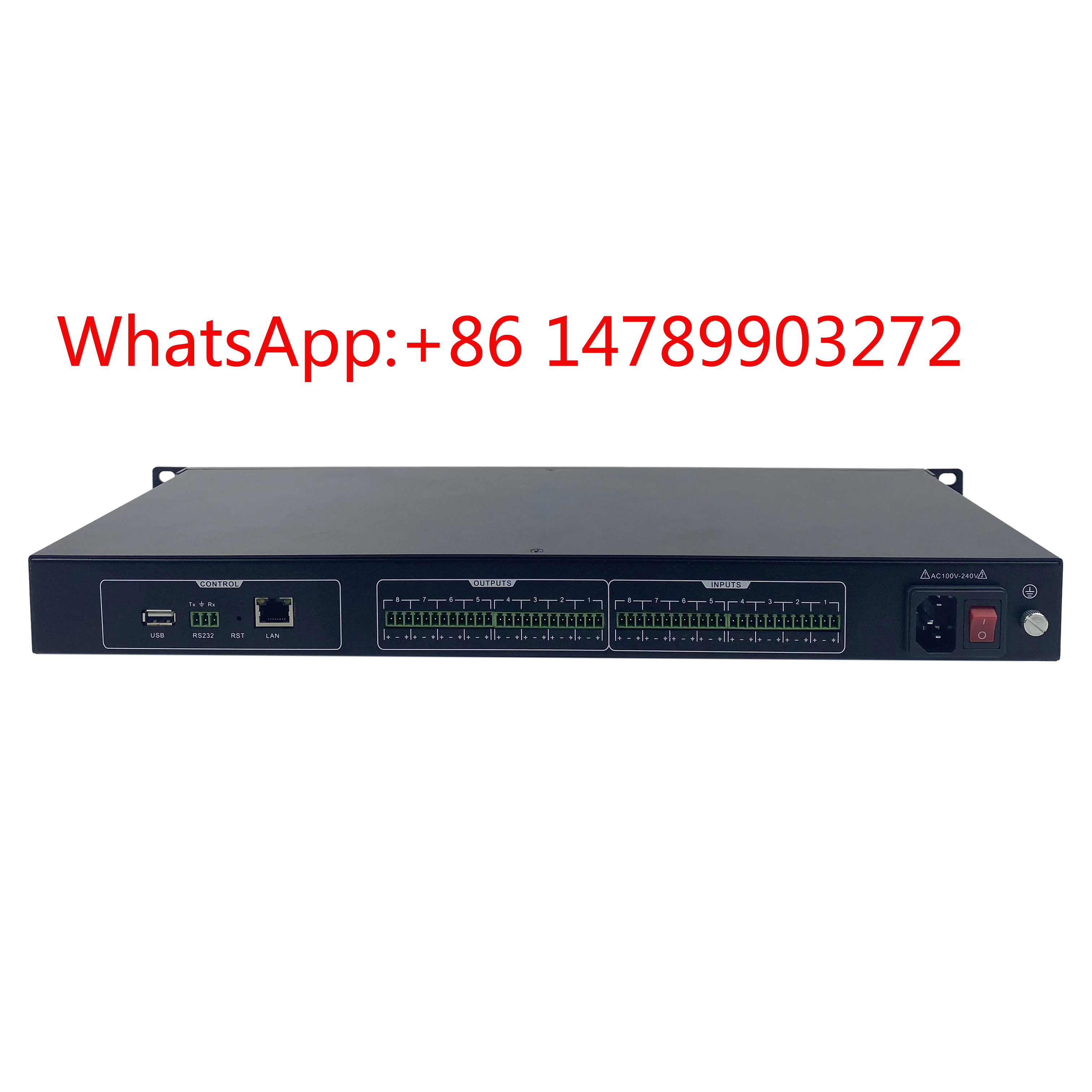 8 Channel High Performance DSP Processor AFC AM AEC ANC Stage Sound System
