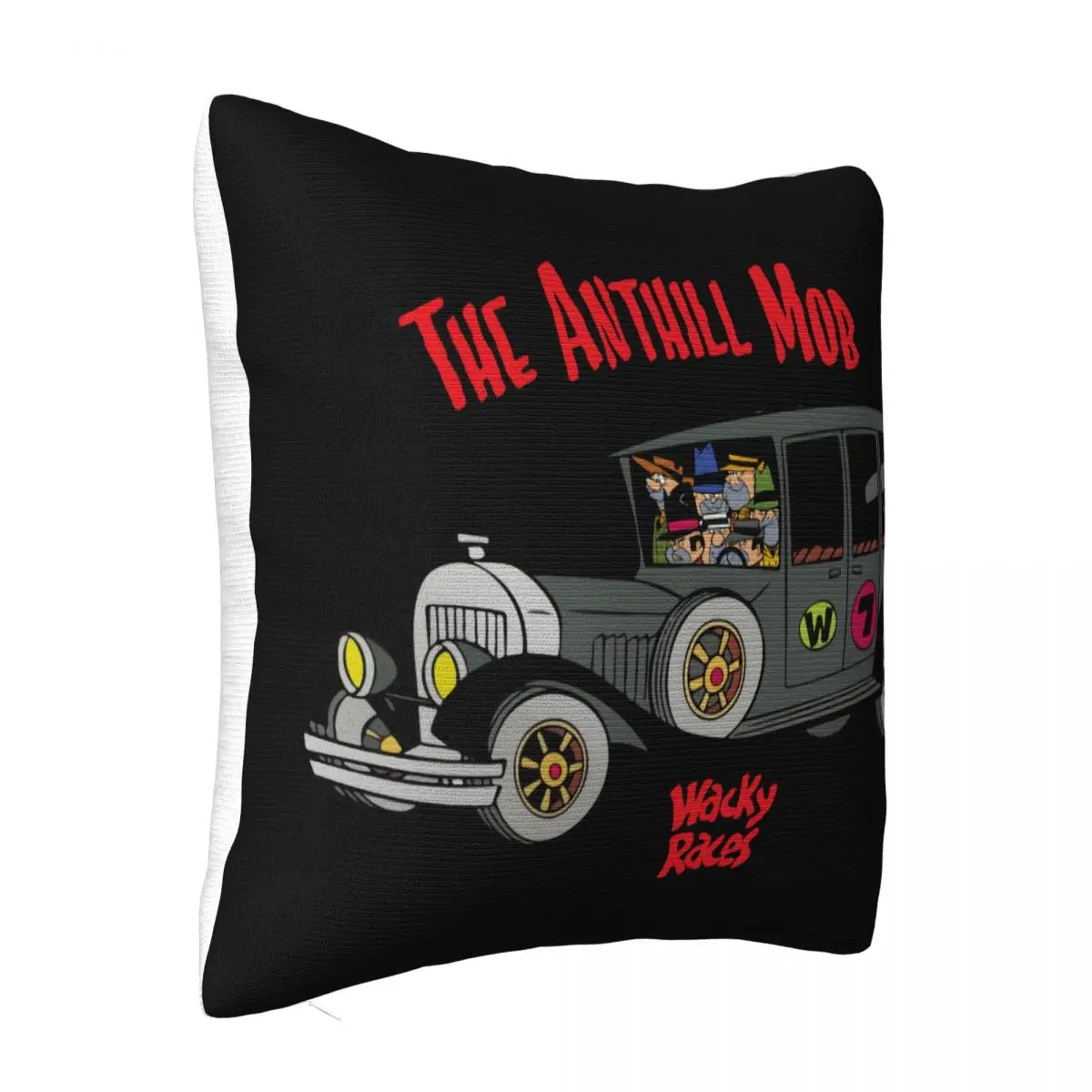 Wacky Races Anthill Mob Hanna Barbera Dastardly Muttley Blue Men Cartoon Character Pillow Case