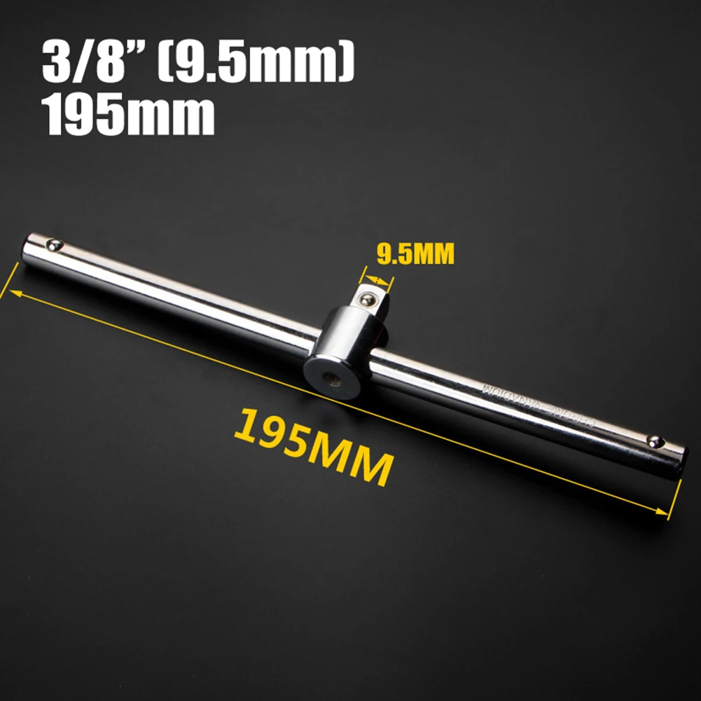 High Quality Sliding Rod Suitable For Repairing Cars Sliding T Bar Socket Adapter Sliding Rod 1/4 3/8 1/2 Chrome Vanadium Steel