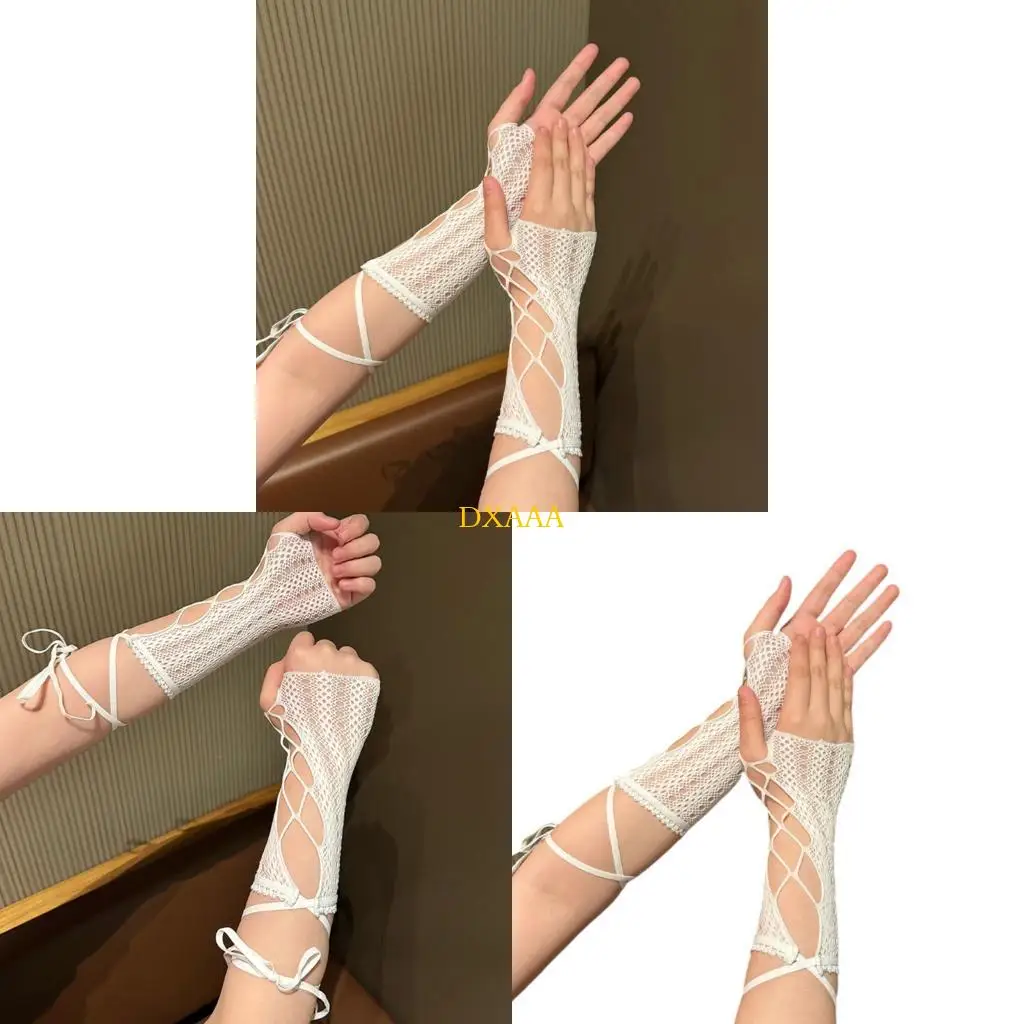 

DXAA 2pcs Durability Fashion Gloves Cool Punk Sleeve Driving Motorcycle Arm Sleeves for Sun Protecting and Comfortable