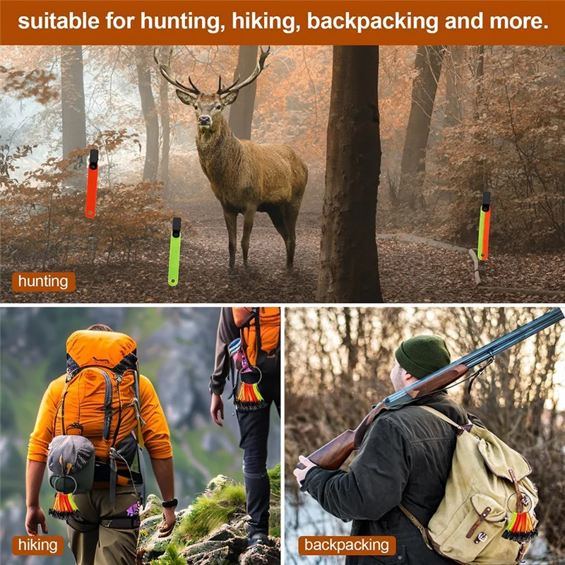 Y49A-36 Stück reflektierende Trailmarker, gut sichtbare Trailmarker mit offener Schnalle, reflektierender Trailmarker
