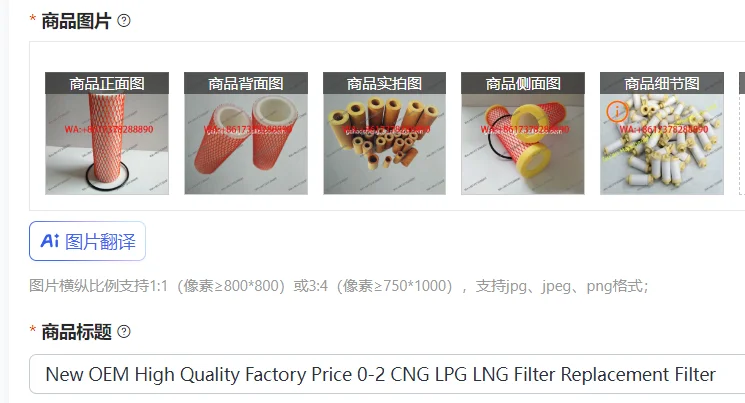 

Новый OEM-фильтр высокого качества по заводской цене для CNG/LPG/LNG 0-2, сменный фильтр