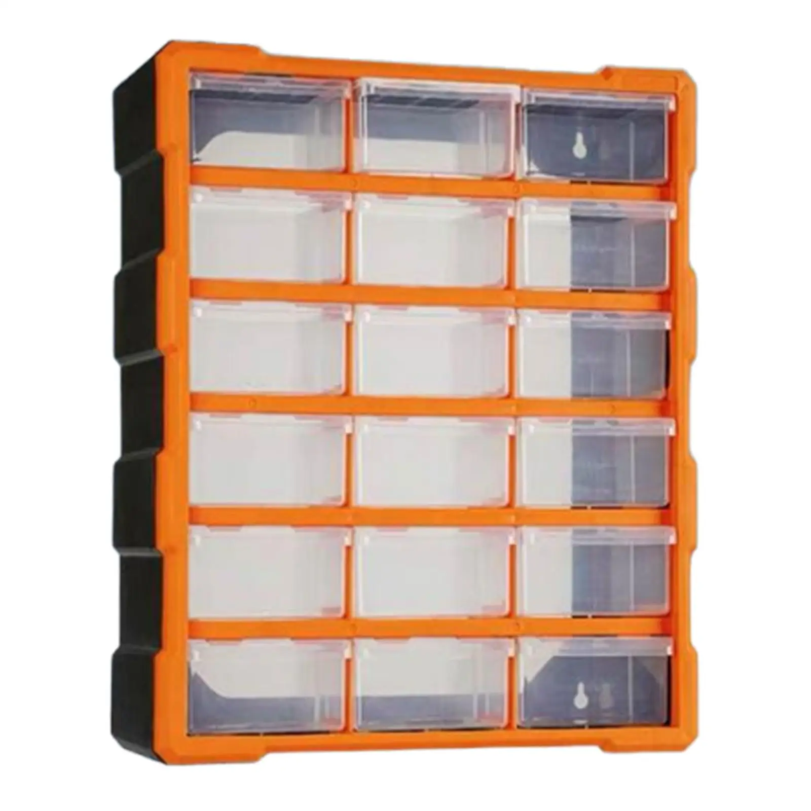 

Drawer Storage Cabinet Organizer Versatile with Compartment Hardware Storage Box for Hardware Makeup Small Items Nuts Bolts
