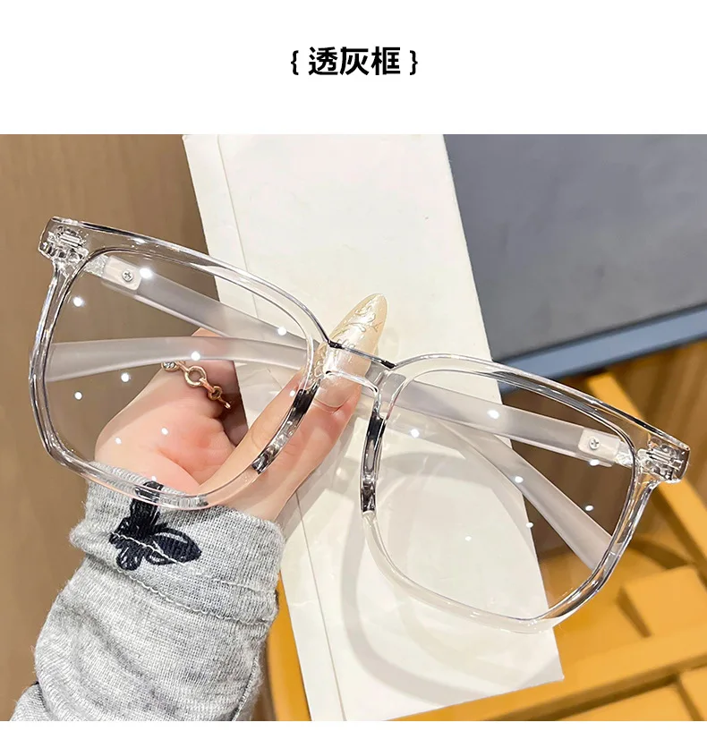 Polygon-Lesebrille mit großem Rahmen +0,5 +0,75 +1,25 ~ +4,0 Damen Herren Anti-Blaulicht-blockierende Brille Optisches Spektakel – Detail 13