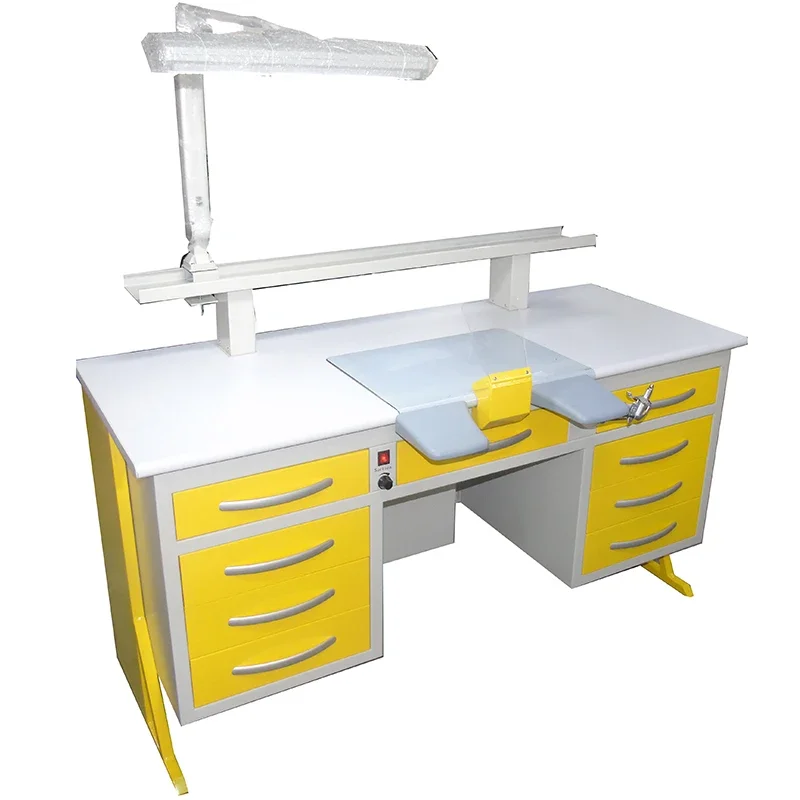 طاولة مختبر Denta مقعد عمل محطة عمل مختبر Denta الحديثة لأعمال مختبر Denta