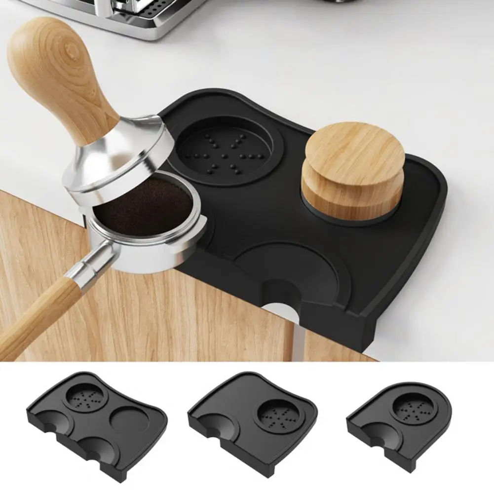 

Силиконовый коврик для кофе, термостойкий коврик для трамбовки эспрессо, профессиональный коврик для бариста для дома