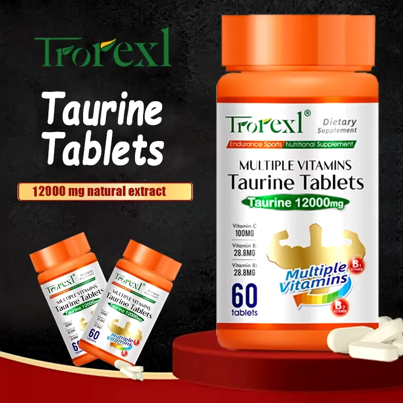 Multiple Vitamins Taurine Tablets for Energy boost, fatigue relief, and enhance physical strength