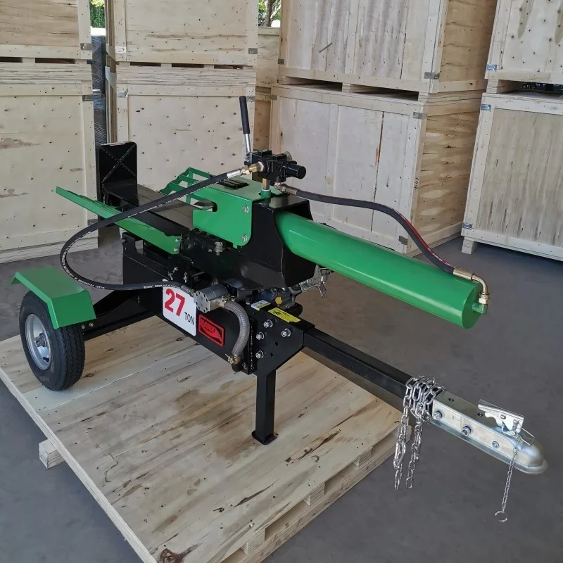 7-25 Ton Hydraulic Firewood Processor Wood Cutter Log Splitter Commercial Wood  For Farm Industrial Laboratory Us