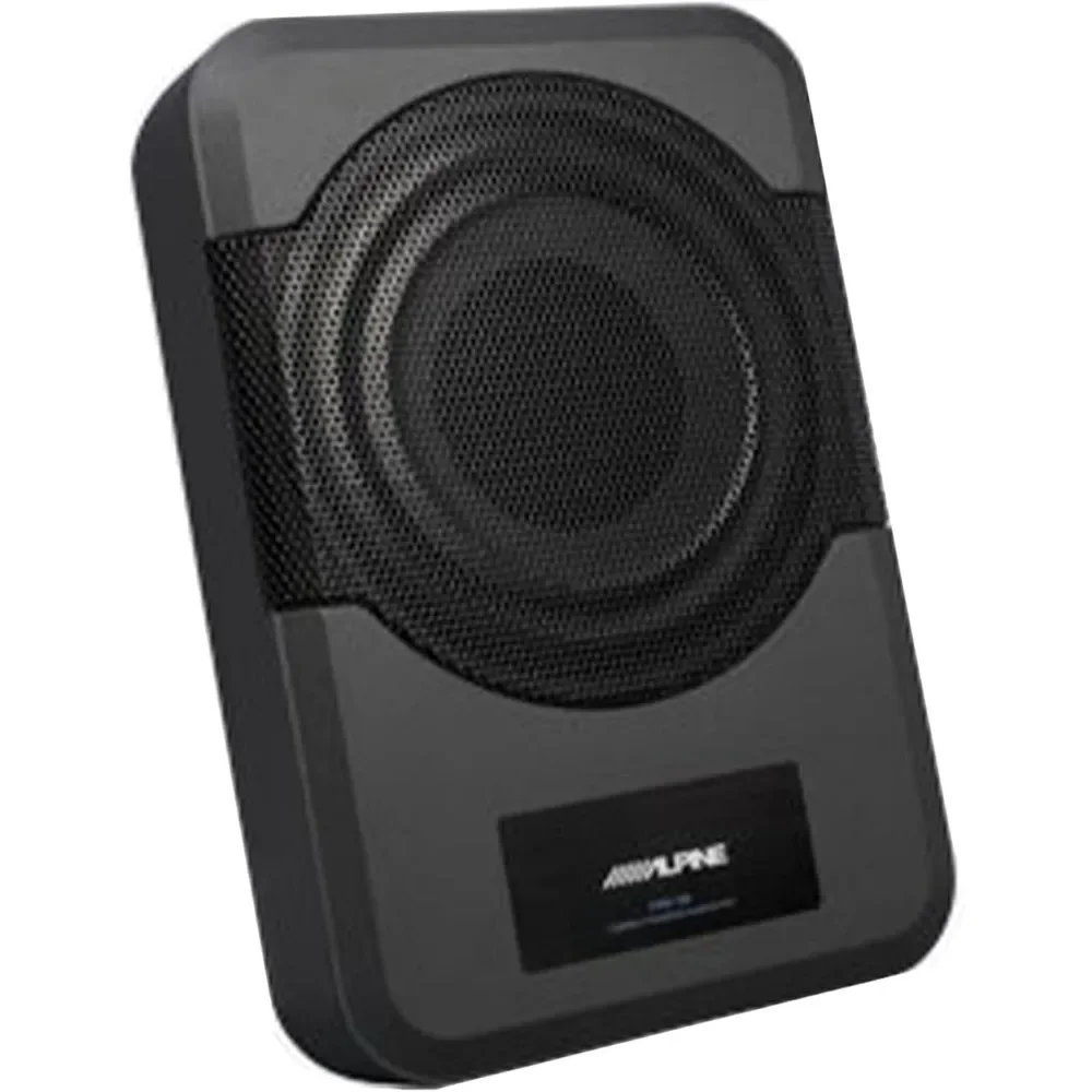 

8" Amplified Subwoofer (PWE-S8) 120W Compact Powered 8" Car Subwoofer for Under or Behind The Seat