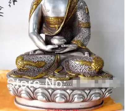 Tibetan Buddhis Amitabha bronze buddha statue