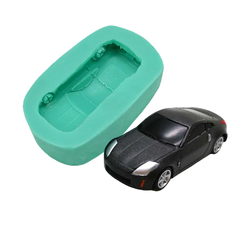 Car Silicone Cake Baking Mold Sugarcraft Chocolate Cupcake Resin Tools Fondant Decorating Tools