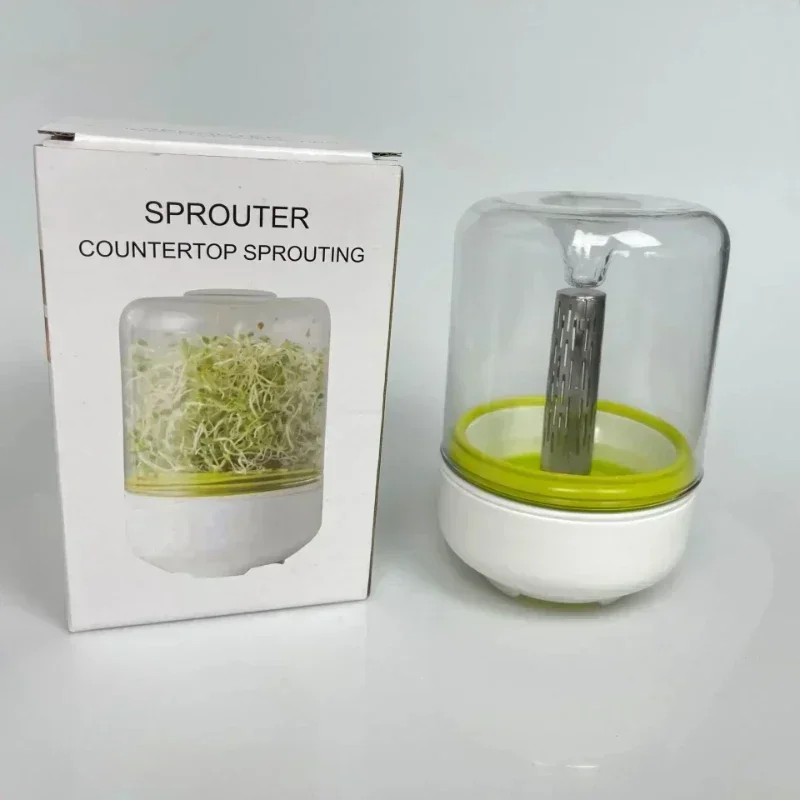 Countertop Sprouter Sprouts Growing Kit Reusable Household Kitchen Bean Plants Sprouting System Seeds Crop Container Supplies