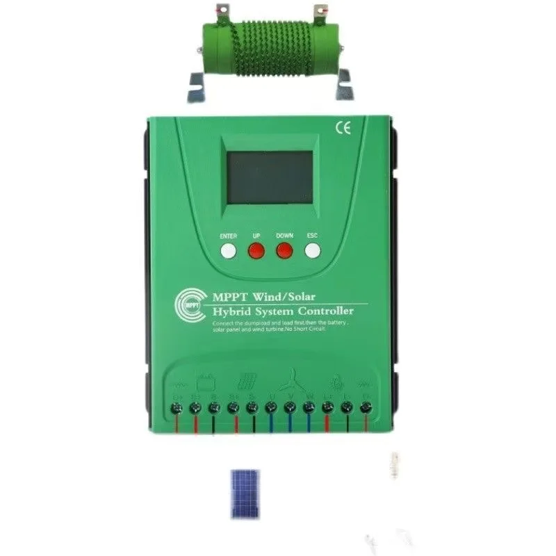 

Wind 3000W 10KW Solar 1000W MPPT Wind Solar Hybrid Charge Controller 12/24 48V LCD Display For Lifepo4 Lithium Lead Acid Battery
