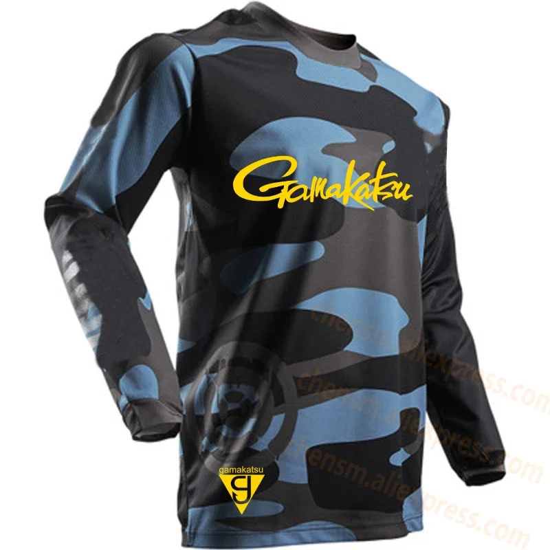 Gamakpetrol-Veste ultra-mince à manches longues pour hommes, vêtements de protection solaire, manteau respirant anti-UV, chemise de pêche d'été, taille XS-5XL, 2024