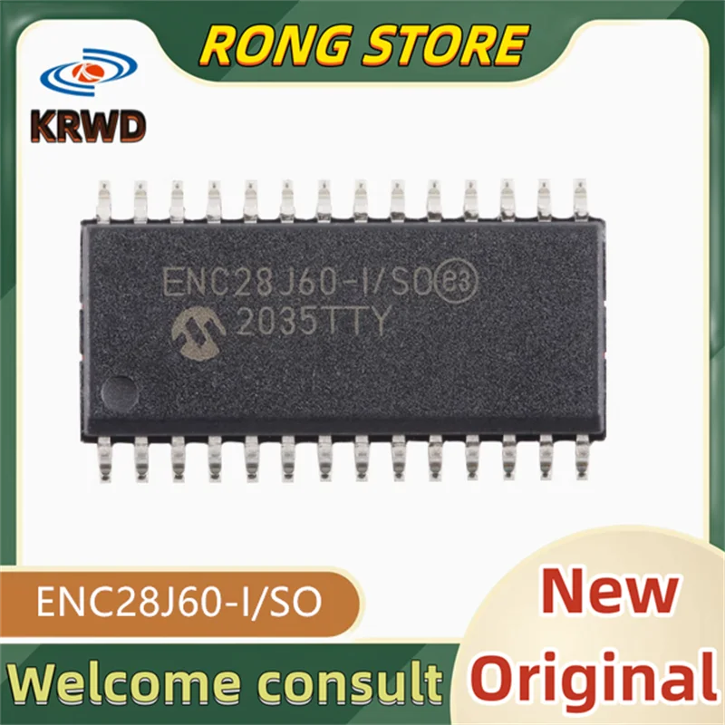 5PCS ENC28J60-I/SO NUEVO Original ENC28J60-I ENC28J60