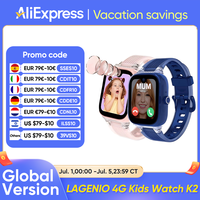 LAGENIO 4G Kids Watch K2 Smartwatch GPS WIFI Video Call SOS IP68 Waterproof Child Smart Watch Camera Monitor Tracker Phone Watch
