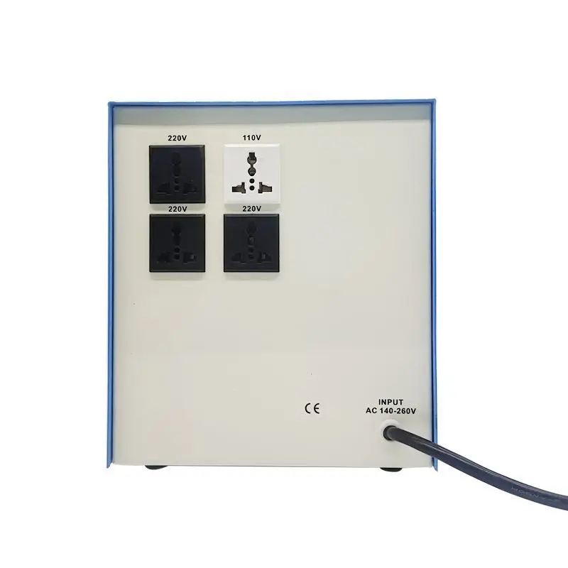 Servo Motor SVC 3000VA 5000VA AVR 110V 220V AC Single Phase Delay protection  Automatic Voltage Regulators Stabilizers view 6