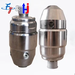 High Pressure Industrial Cleaning Machine Nozzle, Rotating Undercut Nozzle Stainless Steel, High Impact Rotating Jet Wear Impact