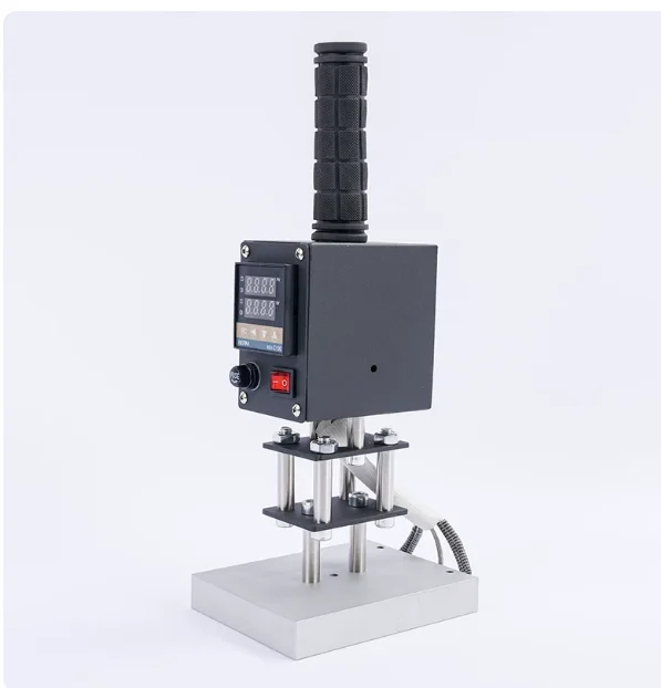Handheld Copper Mold Hot Stamping Machine for Embossing Wood Leather Plastic  Cake Embossing Machine for Logo and Label Imprint
